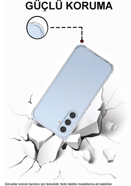 Infinix Note 12 G88 Play Kapak Kamera Korumalı Airbag Antishock Köşe Korumalı Şeffaf Silikon Kılıf