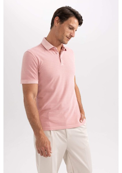 Slim Fit Polo Yaka Kısa Kollu Tişört B2477AX23HS modelleri