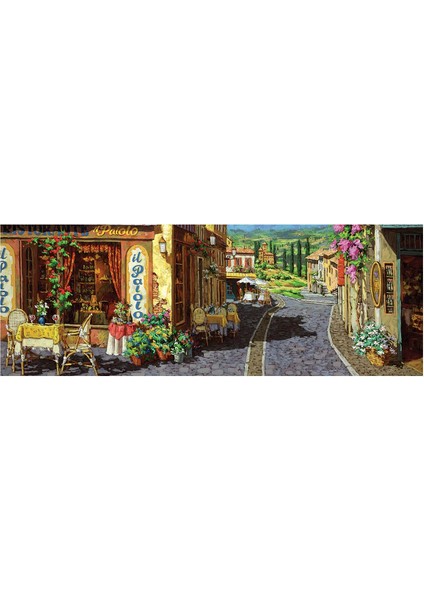 Panoramik Ristorante Iı. Paiolo 1000 Parça Puzzle