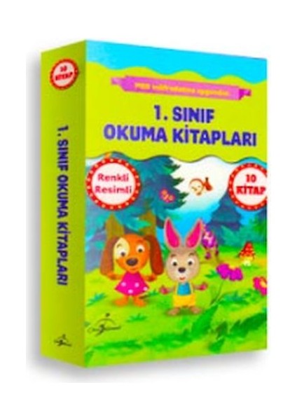 1. Sınıf Okuma Kitapları Seti - 10 Kitap - 320 Sayfa