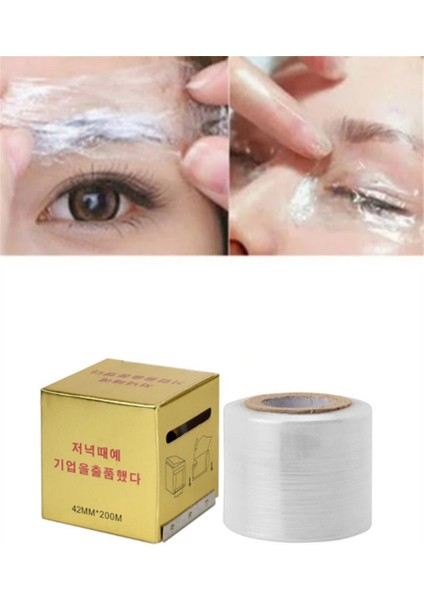 Andoz Kozmetik Microblading Kalıcı Makyaj Için Strec Film 42 Mm / 200 Metrex2 'Li Set (400 Metre)