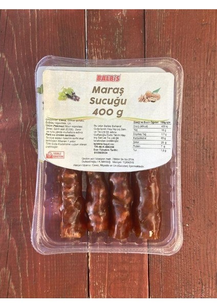 Cevizli Maraş Sucuk 400 G