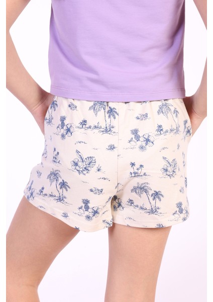 Toontoy Kız Çocuk California Armalı Şort fiyatları