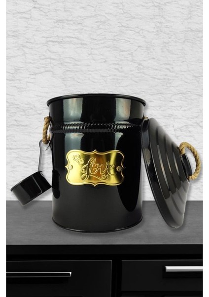 Çok Amaçlı Kapaklı Saklama Kabı 5 Lt Siyah - 900 fiyatları