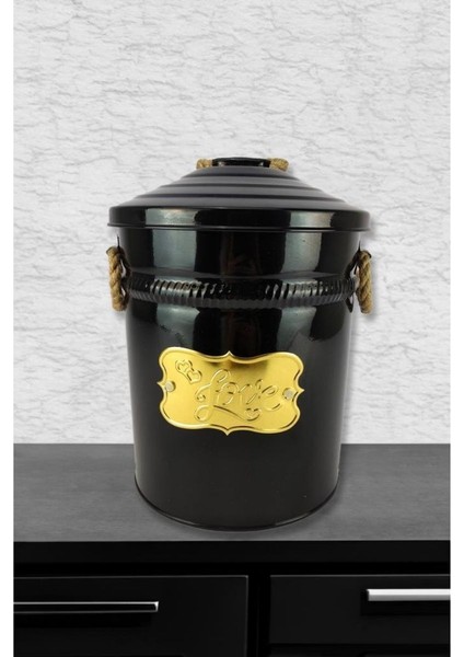 Çok Amaçlı Kapaklı Saklama Kabı 5 Lt Siyah - 900 modelleri