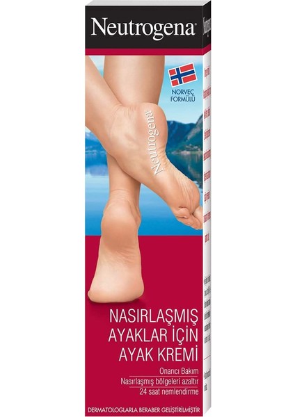 Norveç Formülü Nasırlaşmış Ayaklar Için Ayak Kremi (50 Ml)