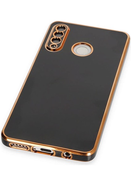 Huawei P30 Lite Kılıf Volet Silikon - Siyah Nrmsa fırsatları