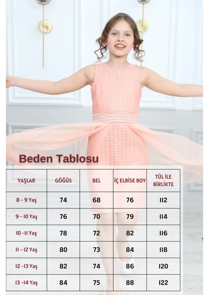 Kız Çocuk Abiye Elbise Mezuniyet KIYAFETI-ABY-0001