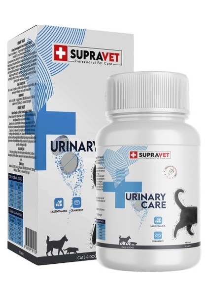 Urinary Care Kedi ve Köpek Idrar+D2:D17 Sağlığı 75 Tablet