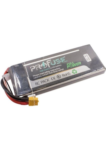 7.4V Lipo Batarya 12000MAH 35C- 2s Lipo Pil