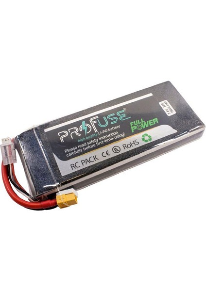 7.4V Lipo Batarya 16000MAH 35C- 2s Lipo Pil