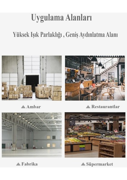 18W (104W) Jumbo Torch LED Ampül Beyaz 6500K E27 Duylu indirimleri