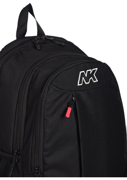 9002-01 Su Geçirmez Ortopedik Sırt Destekli Okul Sırt Çantası Siyah indirimleri