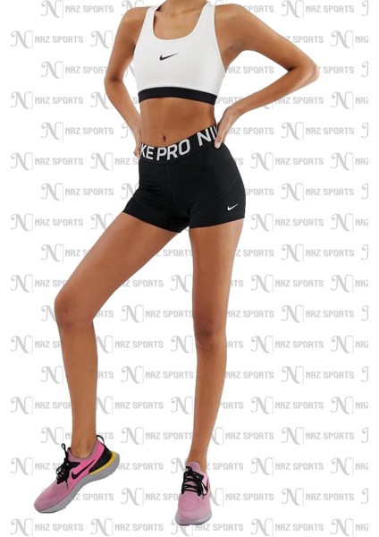Pro 3" Dri-Fit (7.5cm Approx.) Training Kadın Spor Şort