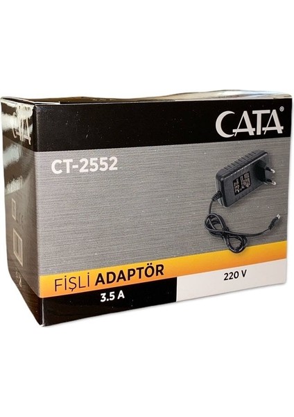 CT-2552 42 W 3,5 Amper Cata Fişli Adaptör