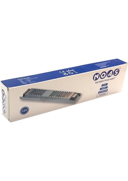 12 Volt 21 Amper Süper Slim Şerit LED Trafosu YL25-0250
