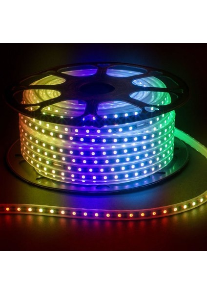 220 Volt Dış Mekan Hortum LED Rgb Renk YL41-5009 1mt