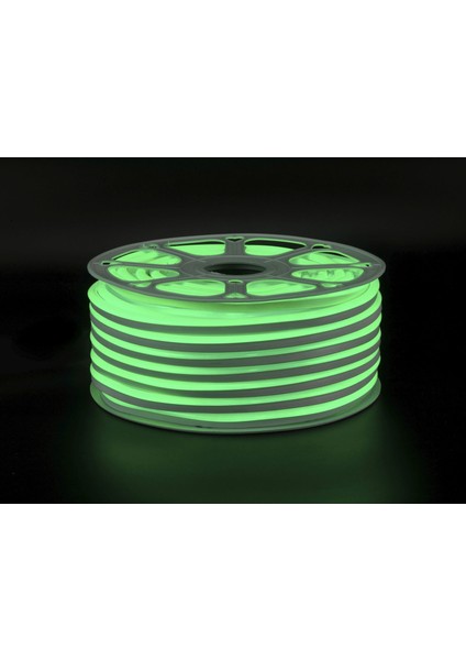 220 Volt Neon LED Yeşil Işık 8X16 mm YL42-0005 - 1mt fiyatları