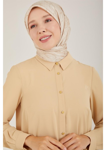 Uzun Kollulogolu Tunik 21Kh411 Bej