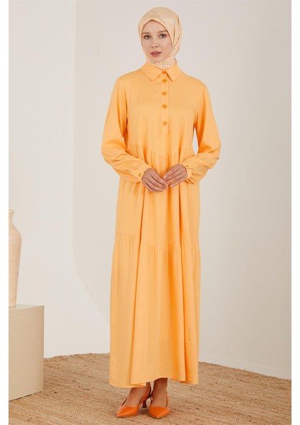 Üçgen Büzgülü Viskon Elbise 23Y9666 Mango