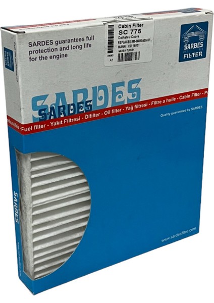 Daihatsu Cuore 2003 ve Sonrası Polen Filtresi fırsatları