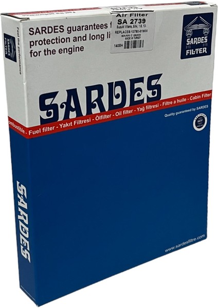 Suzuki Sx4 S-Cross 1.6 2013-2021 Hava Filtresi fırsatları