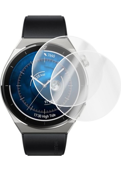Huawei Watch Gt 3 Pro Ekran Koruyucu Nano Şeffaf Parlak 2 Adet