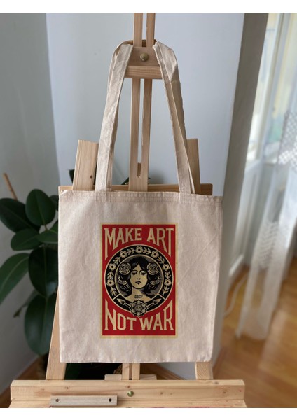 Make Art Not War Bez Çanta