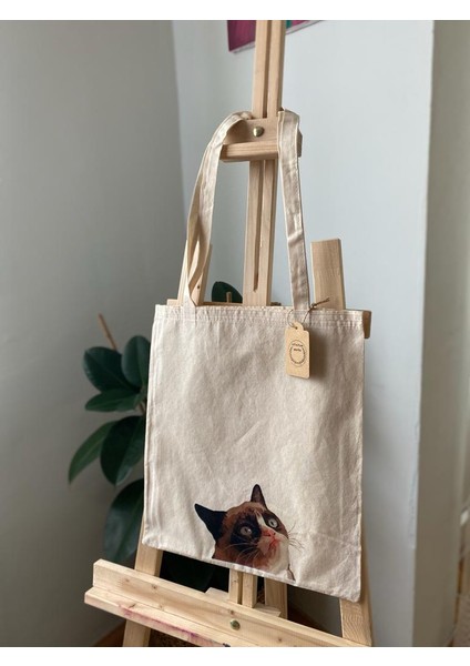 Grumpy Cat Bez Çanta
