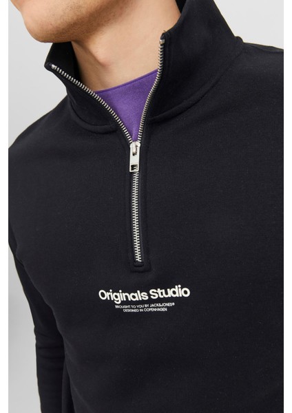 Jorvesterbro Erkek Siyah Sweatshirt 12241777-Black fırsatları