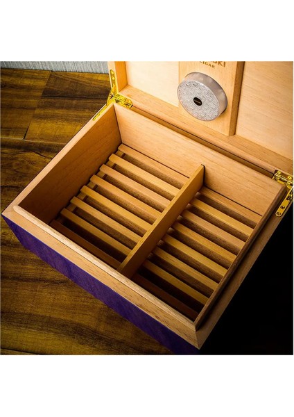 Blue Lion Humidor Puro Kutusu Mavi Lake 40S