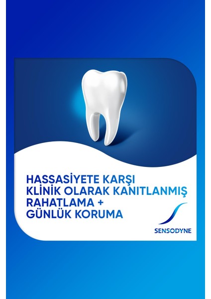 Onarım ve Koruma Hassasiyet Diş Macunu 75 ml x 4 + Diş Eti Diş Fırçası x 2