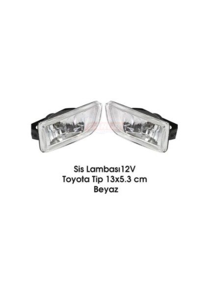 Carub Efsane Kasa Toyota Tip Sis Lambası 12V Beyaz 2 Adet(Emark Belgeli) indirimleri