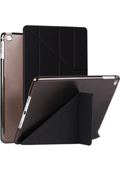 Apple iPad Pro 10.5 Kılıf Trifolding Arkası Sert Case A1701 A1709 A1852