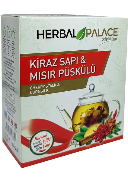 Kiraz Sapı & Mısır Püskülü Çayı 2 gr × 40