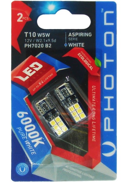 T10 W5W Ph7020 4+4 Aspiring Serie