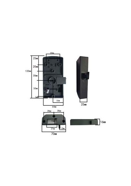 Metal Kartlı & Şifreli Dolap Kilidi - BG0351 Barfas indirimleri