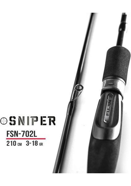 Sniper 210CM 3-18GR Light Spin Kamış