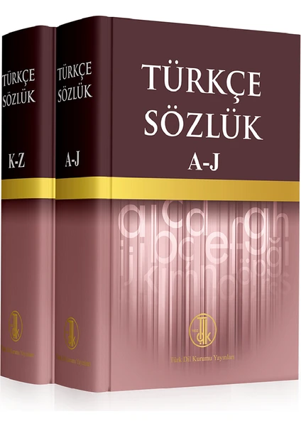 Türk Dil Kurumu Türkçe Sözlük 1-2 Cilt (Ciltli)