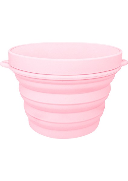 Ruyı 500ml Bebek Taşınabilir Silikon Katlanır Kase Açık Seyahat Geri Çekilebilir Sofra (Yurt Dışından)