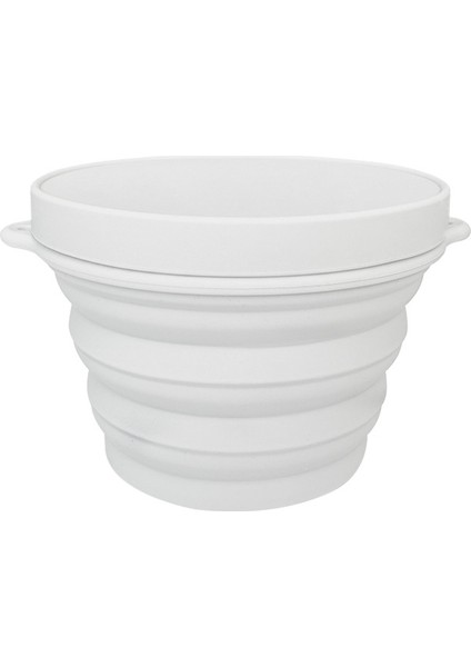Ruyı 500ml Bebek Taşınabilir Silikon Katlanır Kase Açık Seyahat Geri Çekilebilir Sofra (Yurt Dışından)
