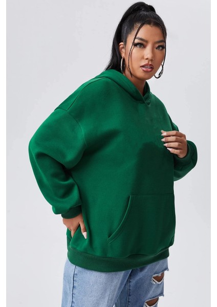 Oversize 1898 Brooklyn Baskılı Sweatshirt