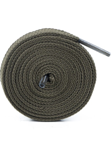 Ayakkabı Bağcığı 120 cm Yassı Converse Haki