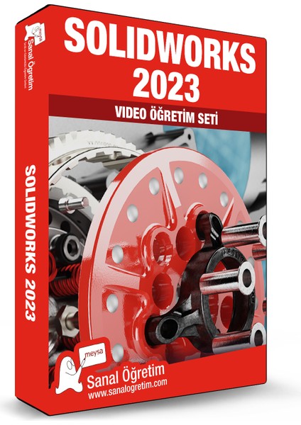 Sanal Öğretim Solidworks 2023 Video Ders Eğitim Seti