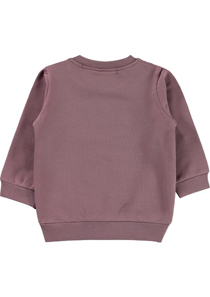 Civil Baby Kız Bebek Sweatshirt 6-18 Ay Leylak Lila