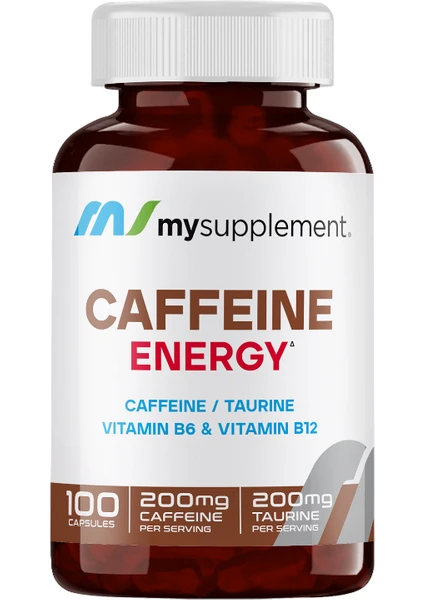 Caffeine Energy (Kafein) 100 Kapsül