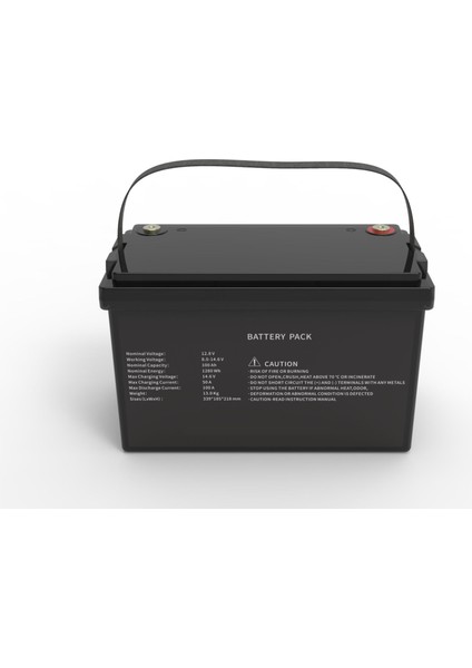 Lifepo4 12V 100AH Akü modelleri