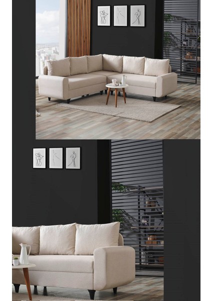 Eviana Corner Flavia Plus Köşe Takımı
