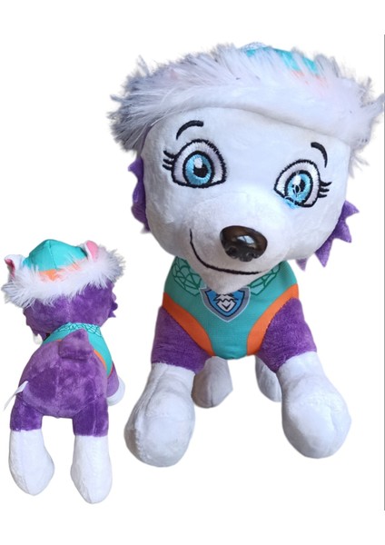 Paw Patrol Peluş Everest Paw Patrol Karakterlerinden Oyuncak Peluş Everest 22CM.