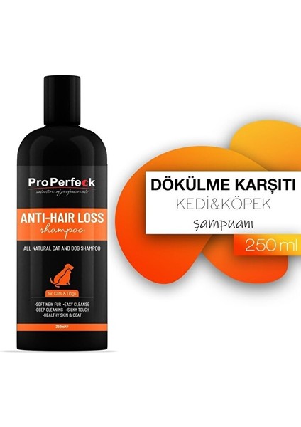 Antı-Haır Loss Tüy Dökümüne Karşı Kedi Köpek Şampuanı 250 ml